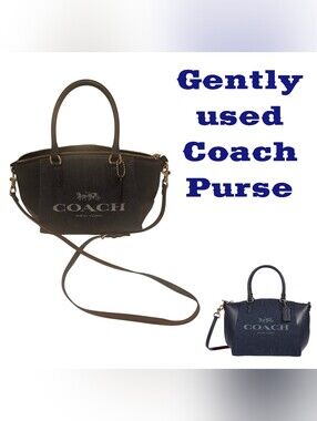 COACH Elise Jacquard Horse and Carriage Satchel